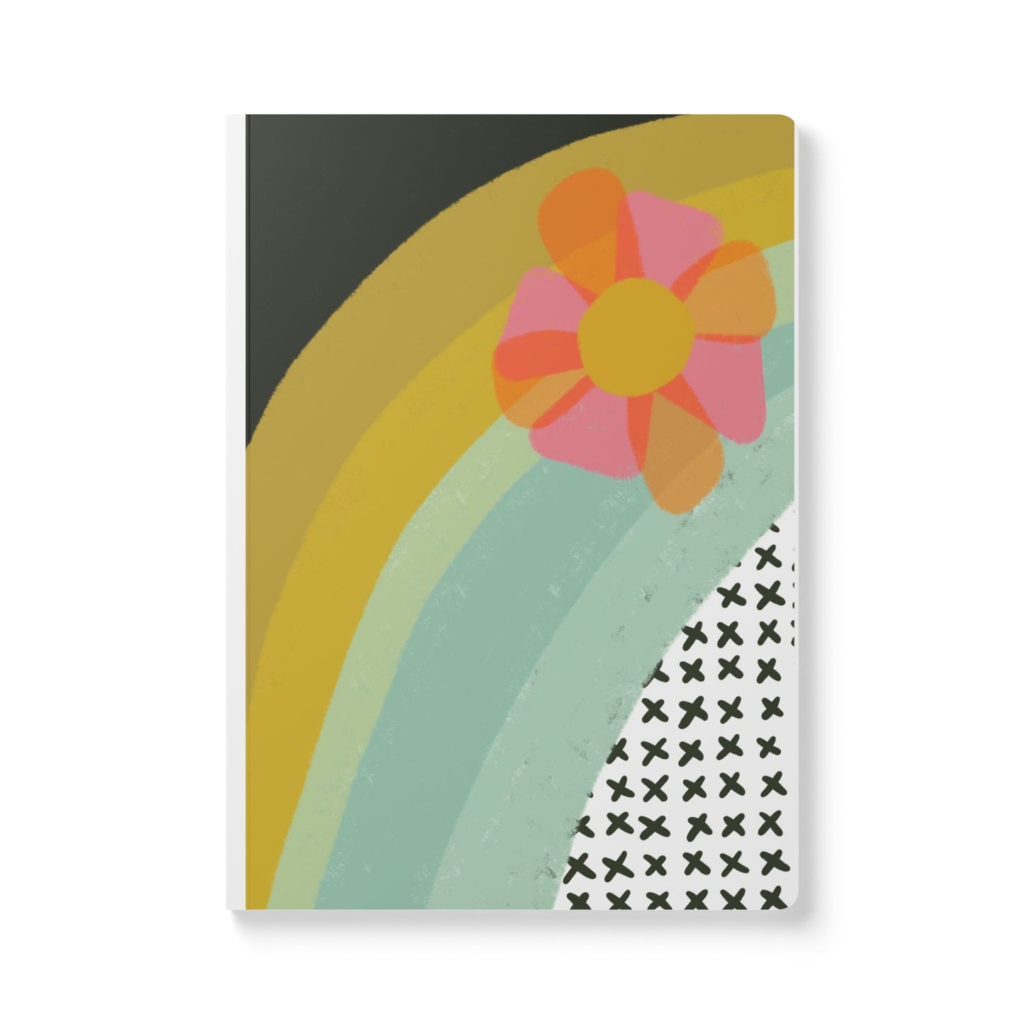 Retro Vibes Softcover Journal - write in style!